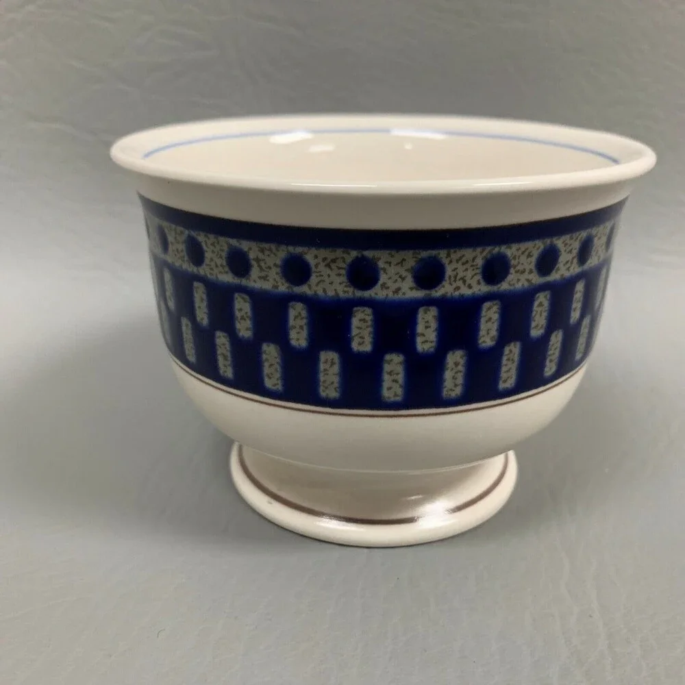 Mikasa Potter's Touch Aztec‎ Blue Coffee Cup CB009